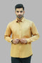 Veshbhoshaa Bluebird Men'S Brown Formal Shirt