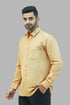 Veshbhoshaa Bluebird Men'S Brown Formal Shirt