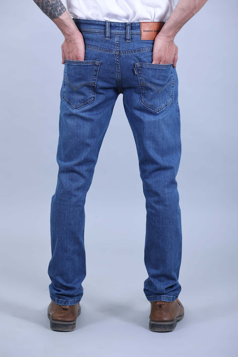 Veshbhoshaa Bluebird Men'S Light Blue Denim