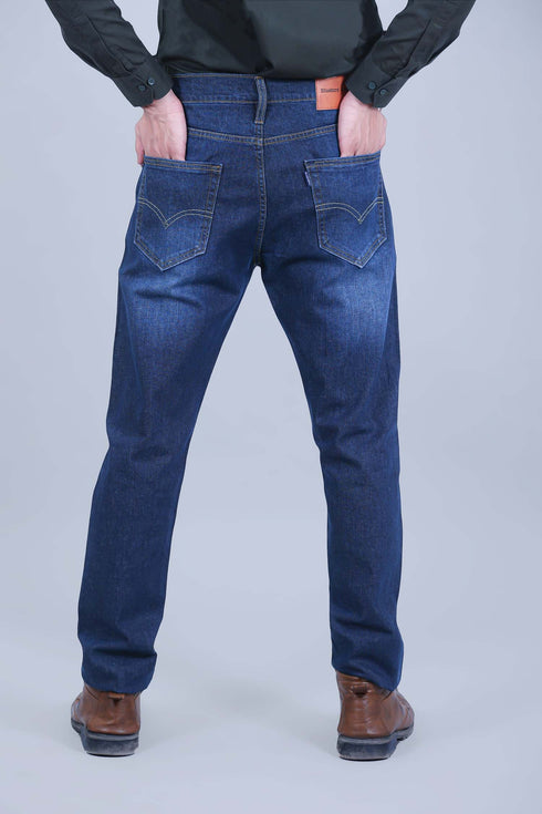 Veshbhoshaa Bluebird Men'S Dark Blue Denim
