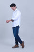 Veshbhoshaa Bluebird Men'S Dark Blue Denim