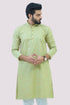 Veshbhoshaa Bluesaanchi Men'S Pista Kurta Set