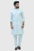 Veshbhoshaa Bluesaanchi Men'S White Kurta Set