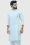 Veshbhoshaa Bluesaanchi Men'S White Kurta Set