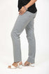 Veshbhoshaa Bluebird Women'S Grey Casual Lycra Formal Trousers