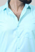 Veshbhoshaa Bluebird Men'S Light Green Formal Shirt
