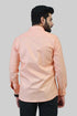 Veshbhoshaa Bluebird Men'S Peach Formal Shirt
