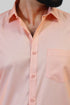 Veshbhoshaa Bluebird Men'S Peach Formal Shirt