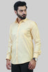 Veshbhoshaa Bluebird Men'S Yellow Formal Shirt