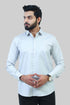 Veshbhoshaa Bluebird Men'S Grey Formal Shirt