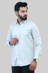 Veshbhoshaa Bluebird Men'S Grey Formal Shirt