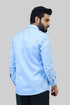 Veshbhoshaa Bluebird Men'S Blue Formal Shirt
