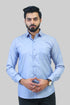 Veshbhoshaa Bluebird Men'S Dark Blue Formal Shirt