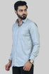 Veshbhoshaa Bluebird Men'S Off Grey Formal Shirt