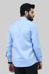 Veshbhoshaa Bluebird Men'S Light Blue Formal Shirt