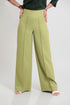 Veshbhoshaa Bluebird Women'S Light Green Casual Bell Bottom Trousers