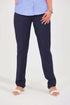 Veshbhoshaa Bluebird Women'S Navy Blue Casual Formal Trousers