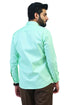 Veshbhoshaa Bluebird Men'S Green Formal Shirt