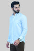 Veshbhoshaa Bluebird Men'S White Formal Shirt