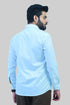 Veshbhoshaa Bluebird Men'S White Formal Shirt