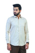 Veshbhoshaa Bluebird Men'S Khaki Colour Formal Shirt