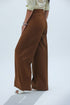 Veshbhoshaa Bluebird Women'S Mustard Casual Bell Bottom Trousers