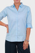 Veshbhoshaa Bluebird Women'S Sky Blue Formal Shirt