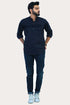 Veshbhoshaa Bluebird Men'S Blue Casual Short Kurta