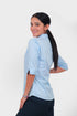 Veshbhoshaa Bluebird Women'S Sky Blue Formal Shirt