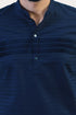 Veshbhoshaa Bluebird Men'S Blue Casual Short Kurta