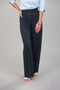Veshbhoshaa Bluebird Women'S Navy Blue Casual Bell Bottom Trousers