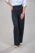 Veshbhoshaa Bluebird Women'S Navy Blue Casual Bell Bottom Trousers