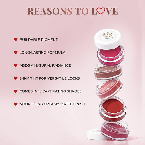 Just Herbs Herb Enriched Lip & Cheek Tint ( Pale|Pink|03 )