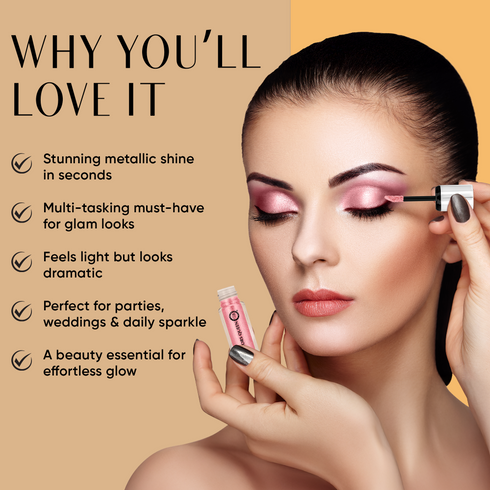 Colors Queen Liquid Metallic Eyeshadow & Face Highlighter