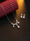Zeraki Jewels Zara Silver Necklace Set