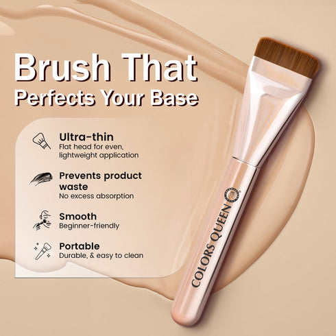 Colors Queen Flat Foundation Brush