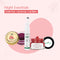 Organicnetra Night Essentials - Under Eye + Lip Scrub + Lip Balm