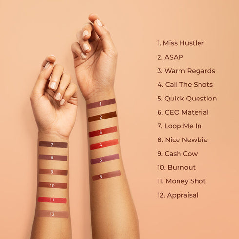 LoveChild Burnout | Dark Rosewood | The Boss Statement Matte Lipstick