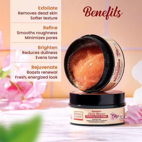 Bryan & Candy Japanese Cherry Blossom Purifying Face Polish