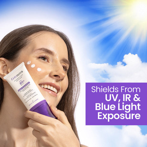 Bryan & Candy Ectonova SPF 80 PA Sunscreen with Ectoin Invisible Broad Spectrum Protection