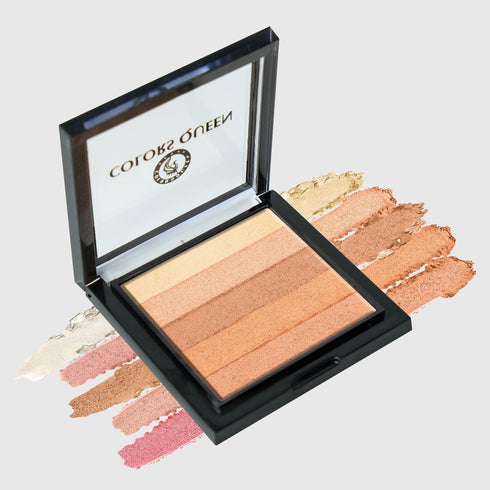 Colors Queen Glam Highlighter Shimmer Brick | 12 Gram