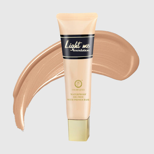 Colors Queen Light Me Oil Free Waterproof Foundation | 50 ML