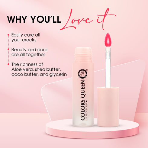 Colors Queen Lip Protector Balm with Aloe, Shea & Cocoa Butter