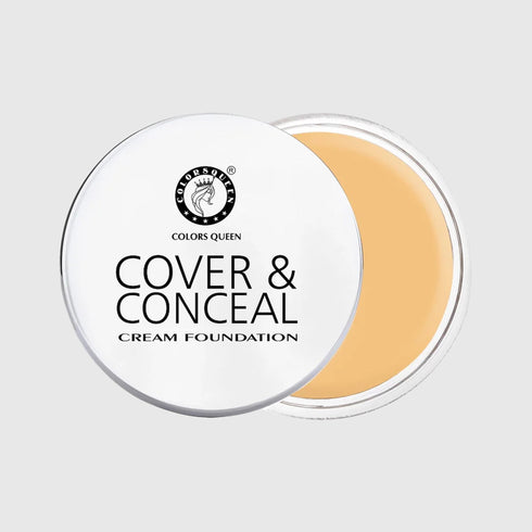 Colors Queen Cover And Conceal Cream Foundation | 25 Gram