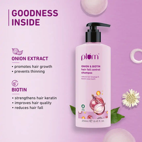 Plum Onion and Biotin Shampoo