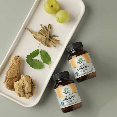 Organic India Lipid Care Capsule bottle