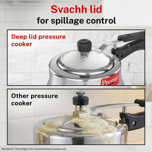 Prestige Nakshatra Plus Svachh Aluminium Spillage Control Handi 5 L