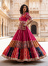Ethenika Digital Print With Mirror Work Designer Lehenga Choli