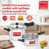 Prestige Svachh Aluminium Anti Bulge Gas And Induction Compatible Pressure Cooker 5 L Combo