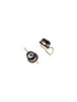 Silver Oxidised Toned Evil Eye Minimal Dailywear Pendant Jewellery Set